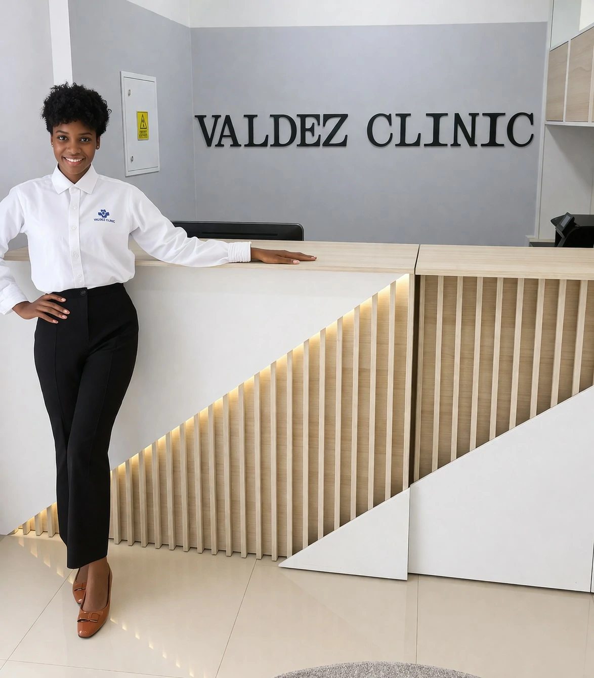 Recepção da Valdez Clinic