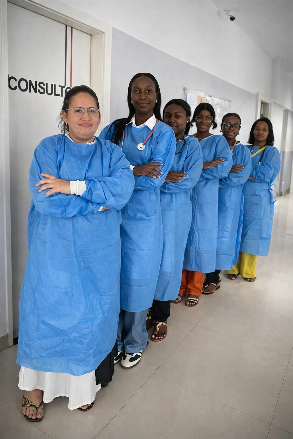 Consultório médico da clínica